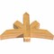 Ekena Millwork Davenport Rough Sawn Timber Gable Bracket, Western Red Cedar, 48"W x 32"H x 6"D x 6"F, 16/12 Pitch GBW048X32X0606DAV00RWR - alternate 3